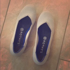 Rothys The Flat Flax Birdseye